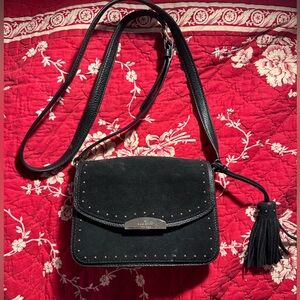 Kate Spade Black Studded Crossbody Bag